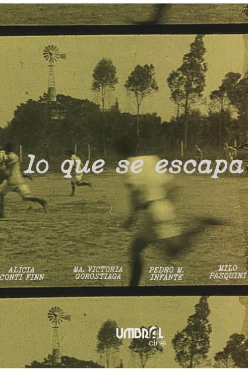 Lo que se escapa