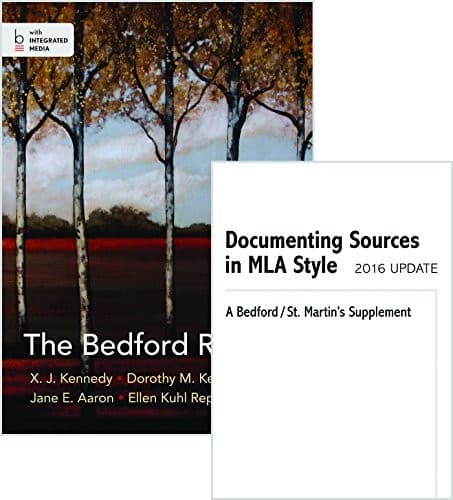 Bedford Reader 12e & Documenting Sources in MLA Style