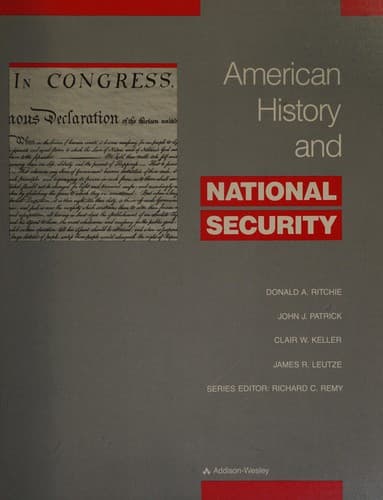 American history and national security