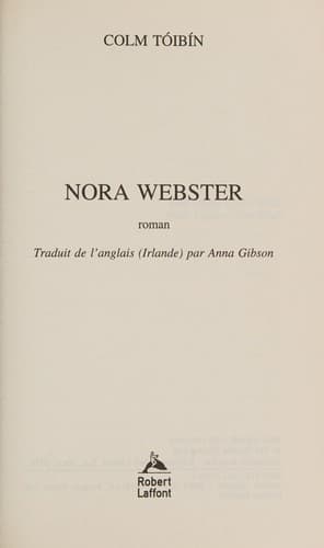 Nora Webster (PAVILLONS) (French Edition)