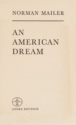 An American Dream