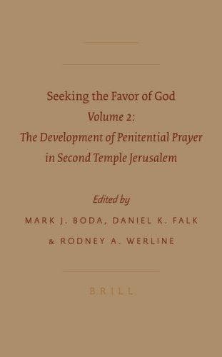 Seeking the favor of God